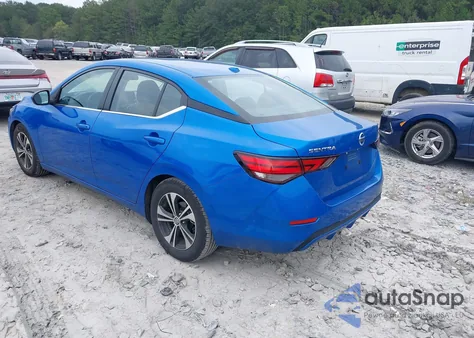 2021 Nissan Sentra Sv Xtronic Cvt из США, поврежденный, VIN 3N1AB8CV3MY281360